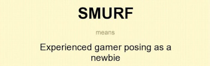 What Does Smurfing Involve in Gaming