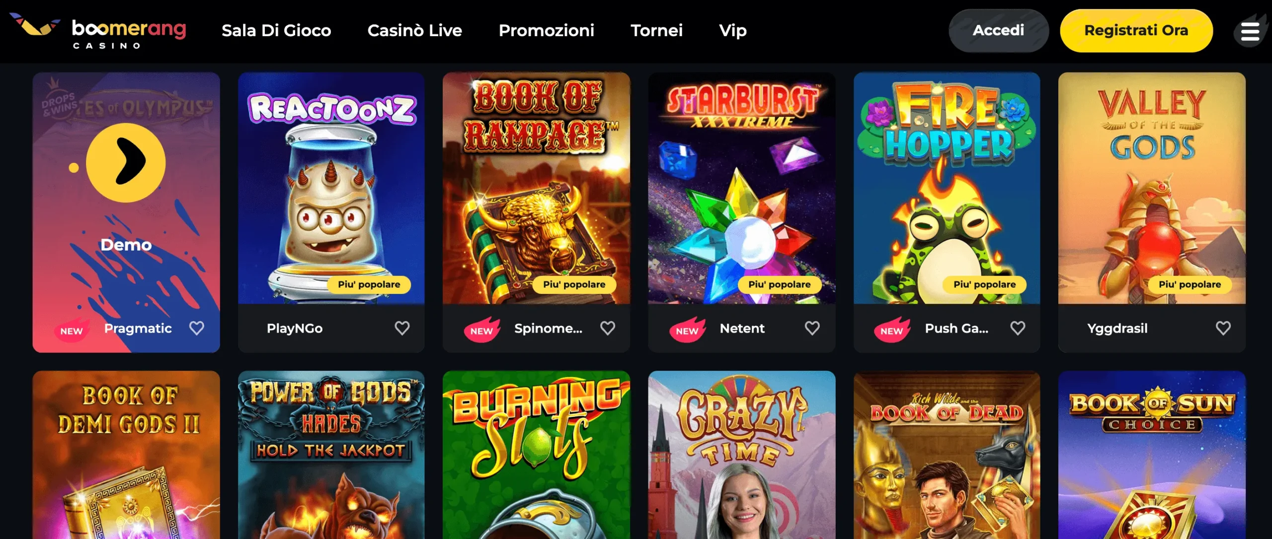 Boomerang Bet Casino and Cryptocurrency Integration