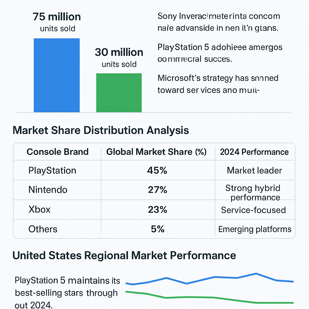 PlayStation 5 vs Xbox Series X Revenue Statistics