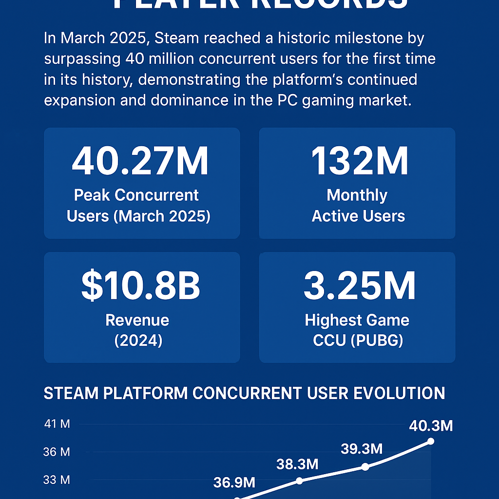 Steam Concurrent Player Records