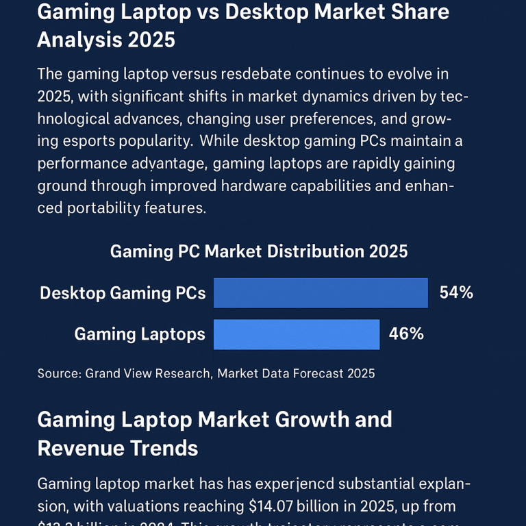 Gaming Laptop vs Desktop Preferences (2025)