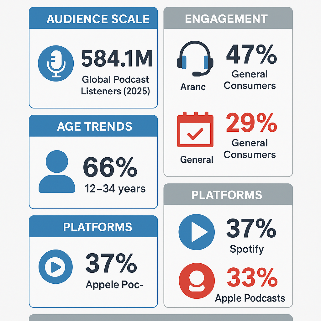 Gaming Podcast Listener Demographics (2026) Gaming podcast listener demographics