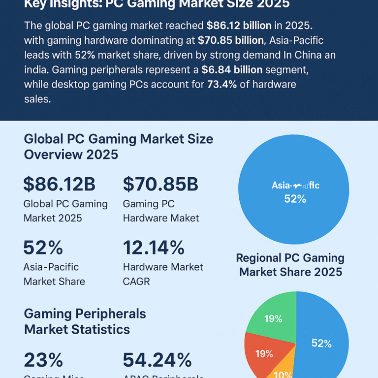 PC Gaming Market Size Statistics (2025)