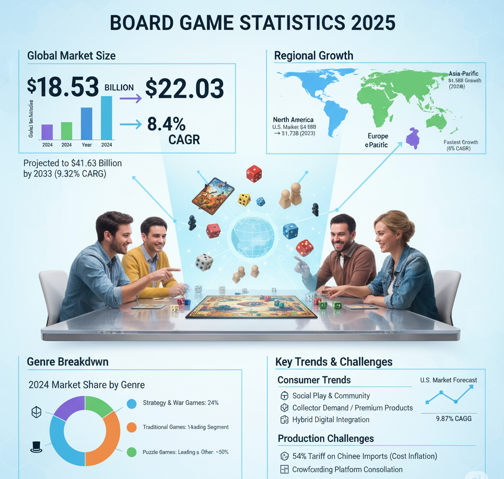 Board Game Statistics 2025