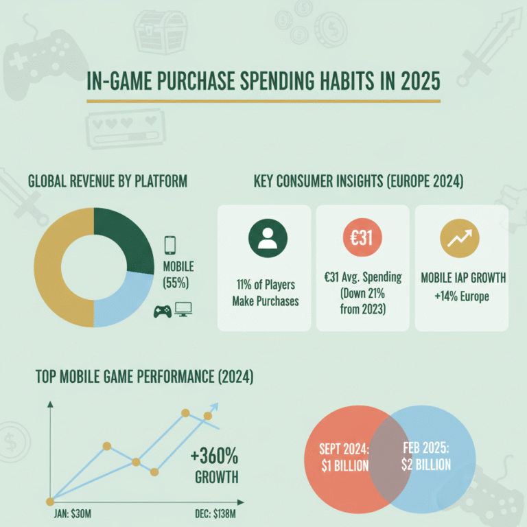 In-Game Purchase Spending Habits in 2025