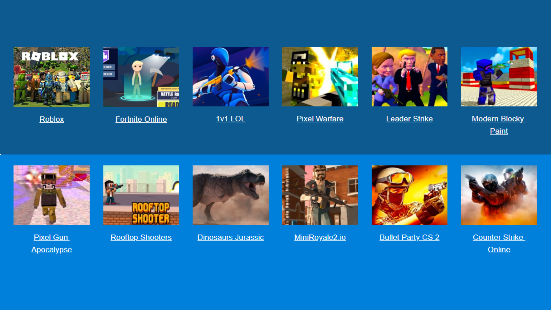 Unblocked Games