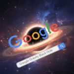 Google Gravity Black Hole
