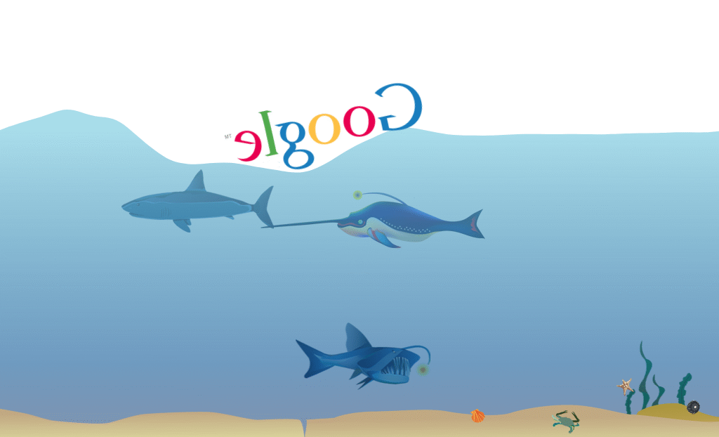 google underwater easter egg