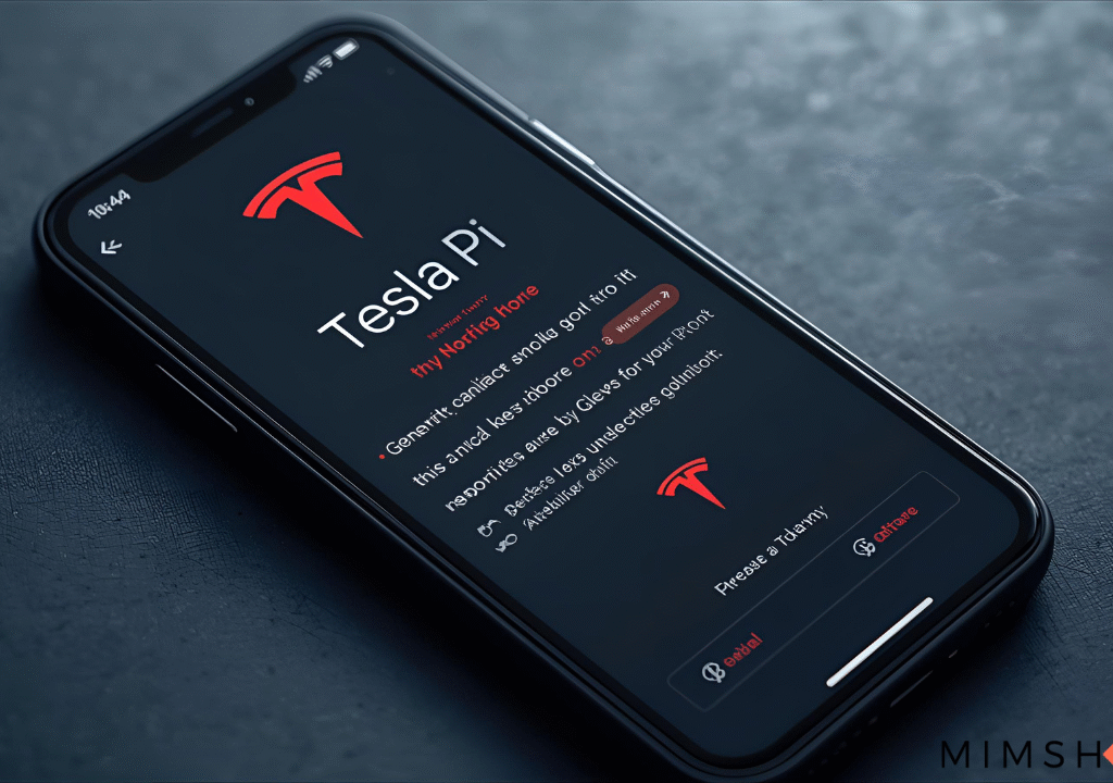 tesla pi phone