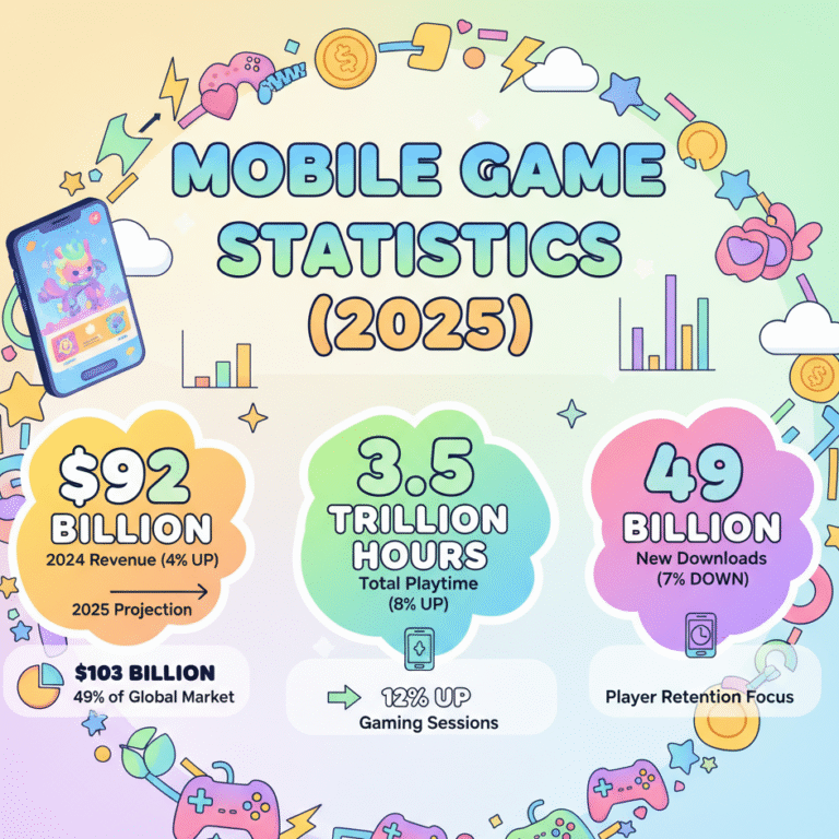 Mobile Game Statistics (2025)