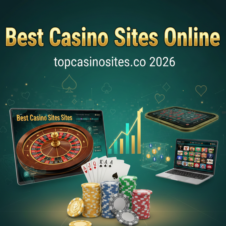 Best casino sites online 2026 guide showing feature importance ratings, bonus type distribution, game popularity, and payment processing speed comparisons.