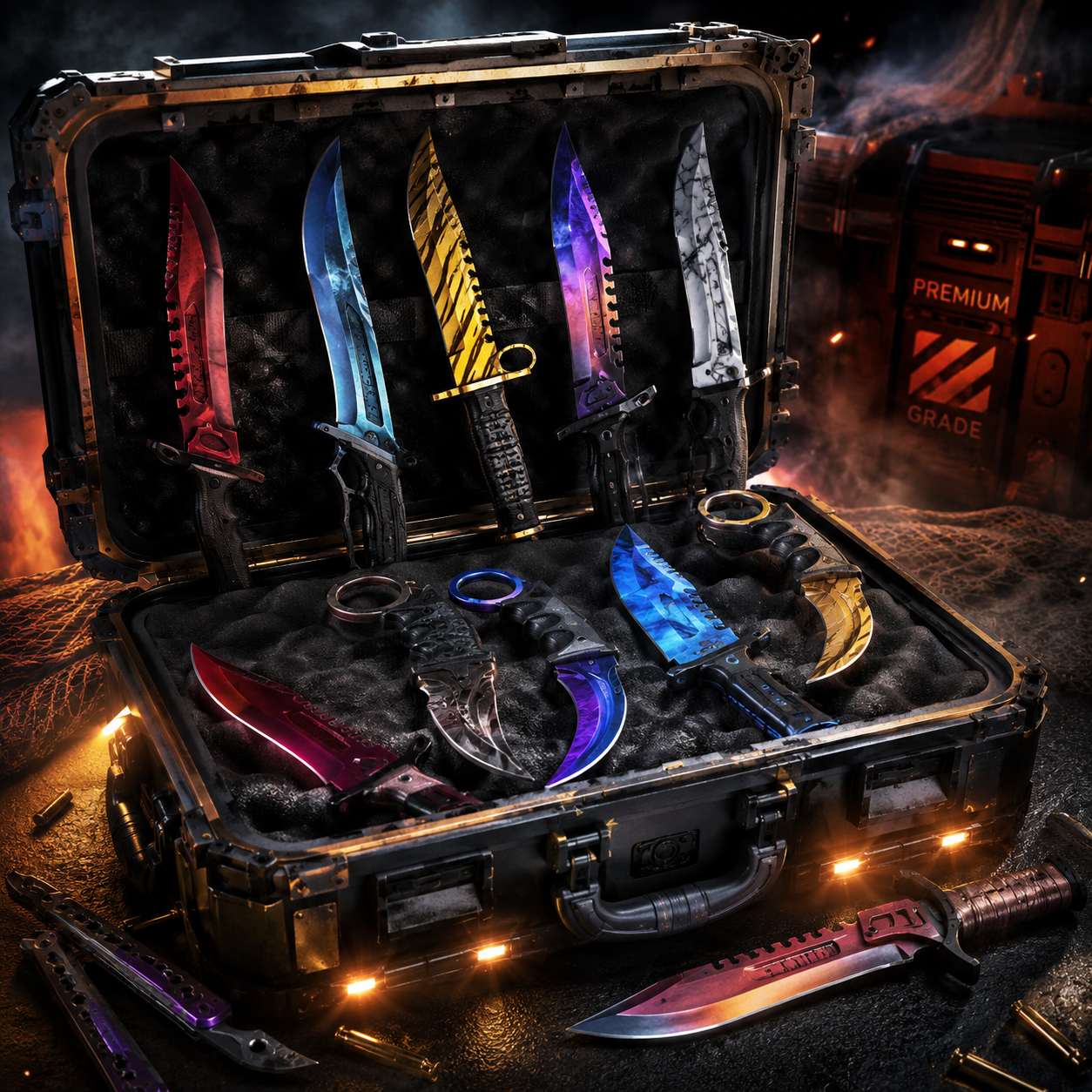 Knife-Focused CS2 Cases: Top 5 Picks for Rare Hunters and Collectors