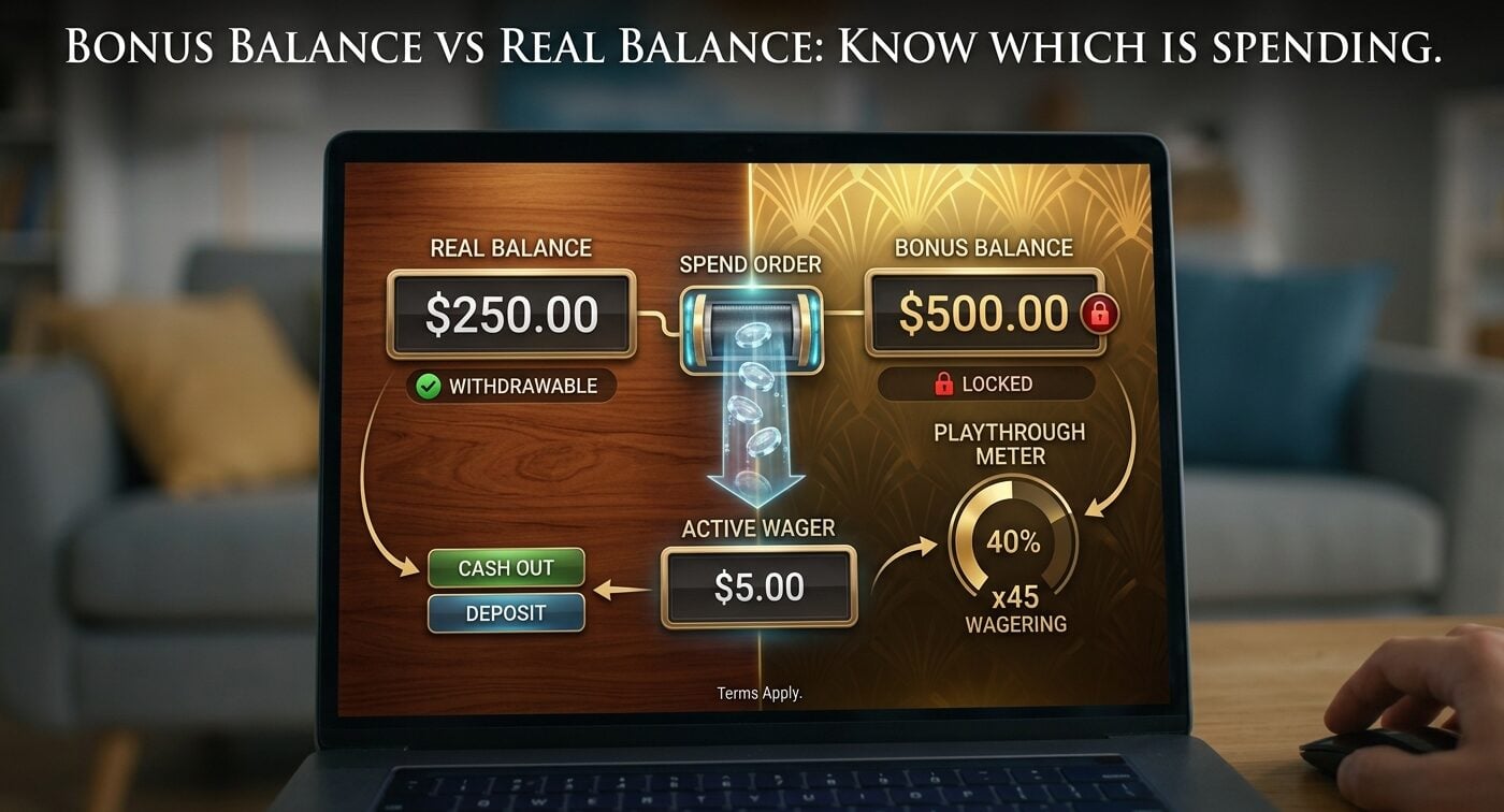 Bonus Balance vs Real Balance: The Spend Order That Decides What You Can Withdraw
